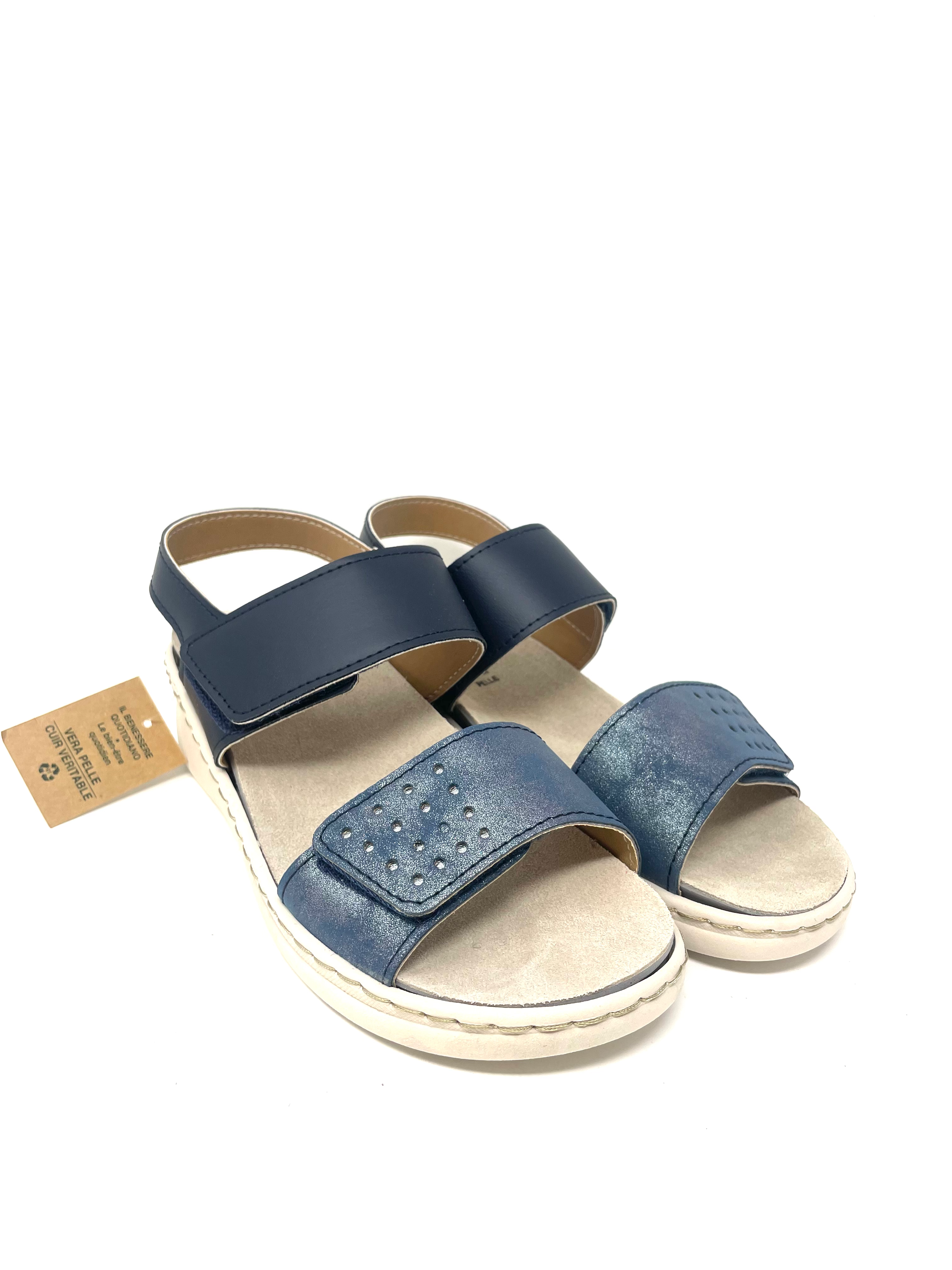 Sandali donna comfort con plantare estraibile 