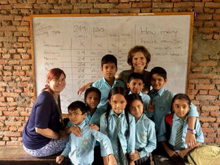 Spanish Volunteers Bring a Global Perspective to AII Group's Teaching Program in Nepal