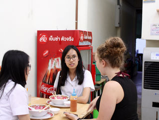 Meeting Chulalongkorn students