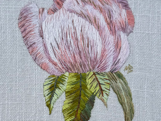 Flower in Needlepainting