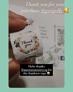 Review on Instagram Story