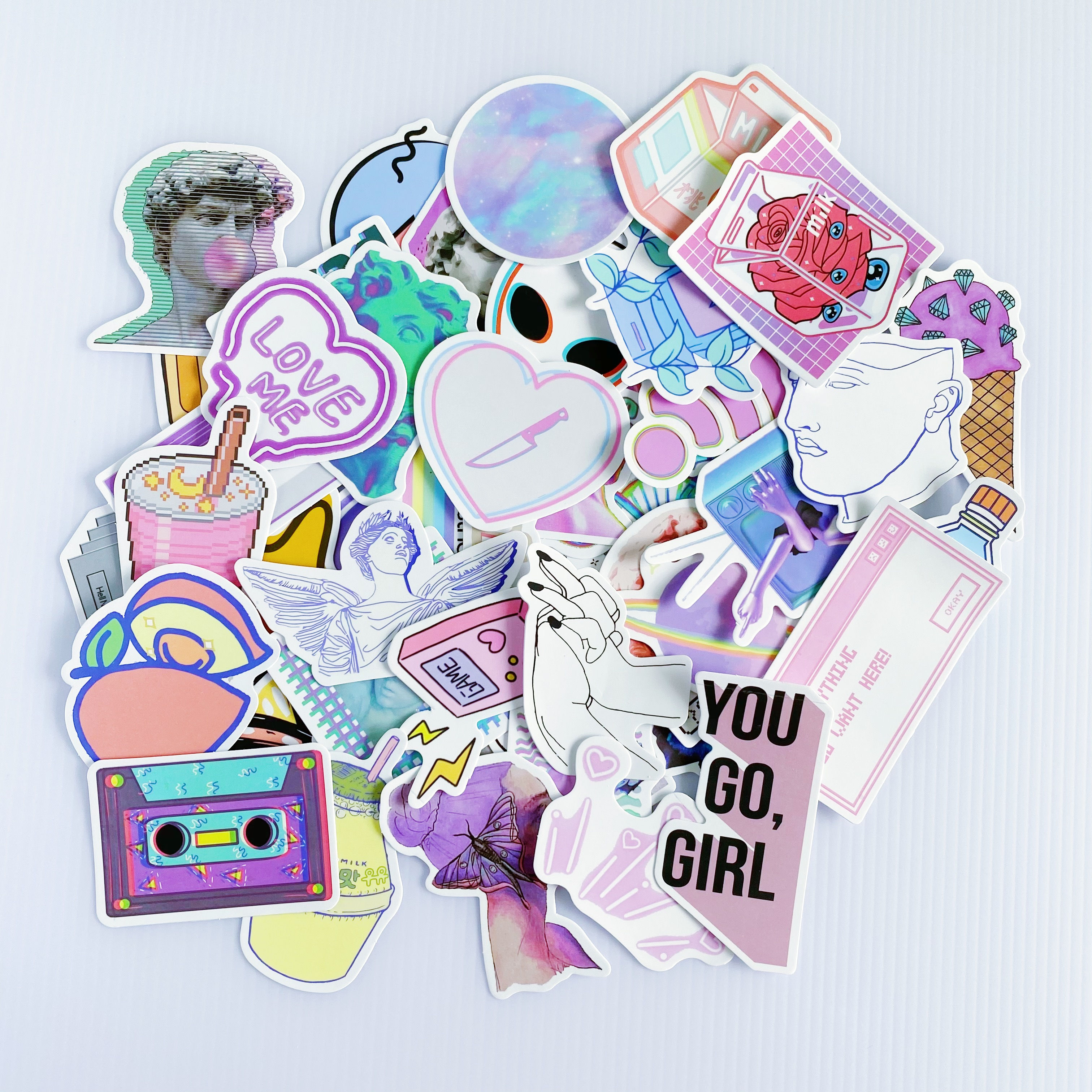 Aesthetic Colourful Stickers