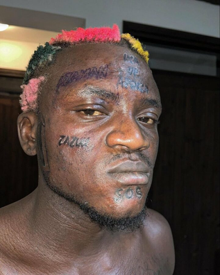 Hot Or Not?: Like American Artists, Portable Stuns Fans With New Face Tattoos