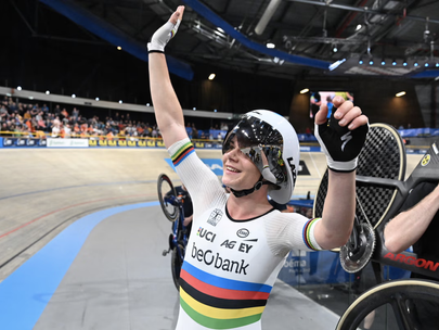 Kopecky wins two gold medals in 19 minutes at European Track Cycling Championships
