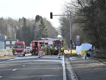 Two people die as small plane crashes close to Spa airfield
