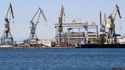 Strike on the shipbuilding plant in Kerch