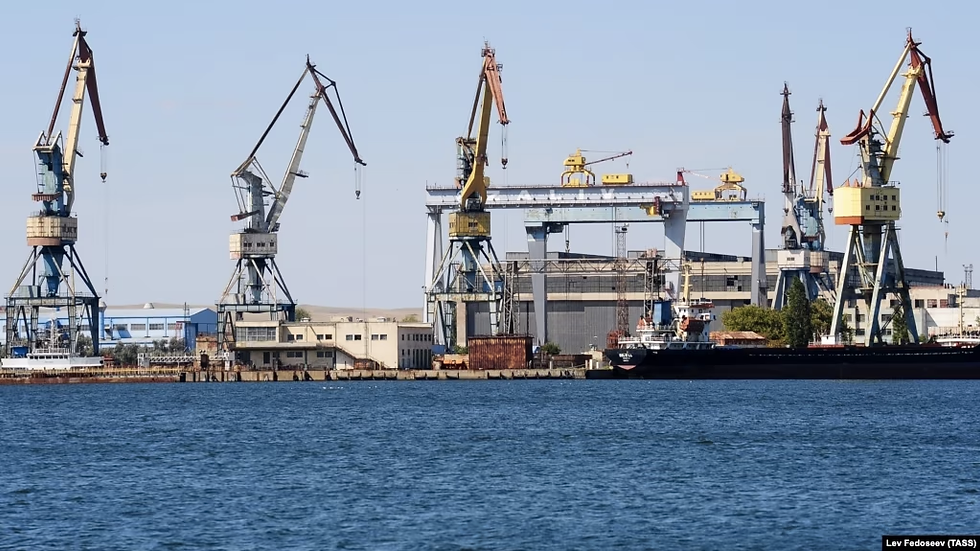 Strike on the shipbuilding plant in Kerch: Ukrainian Armed Forces using Western weapons are approaching Putin's defeat