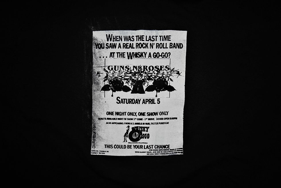 Thumbnail: GnR Real RocknRoll band flyer