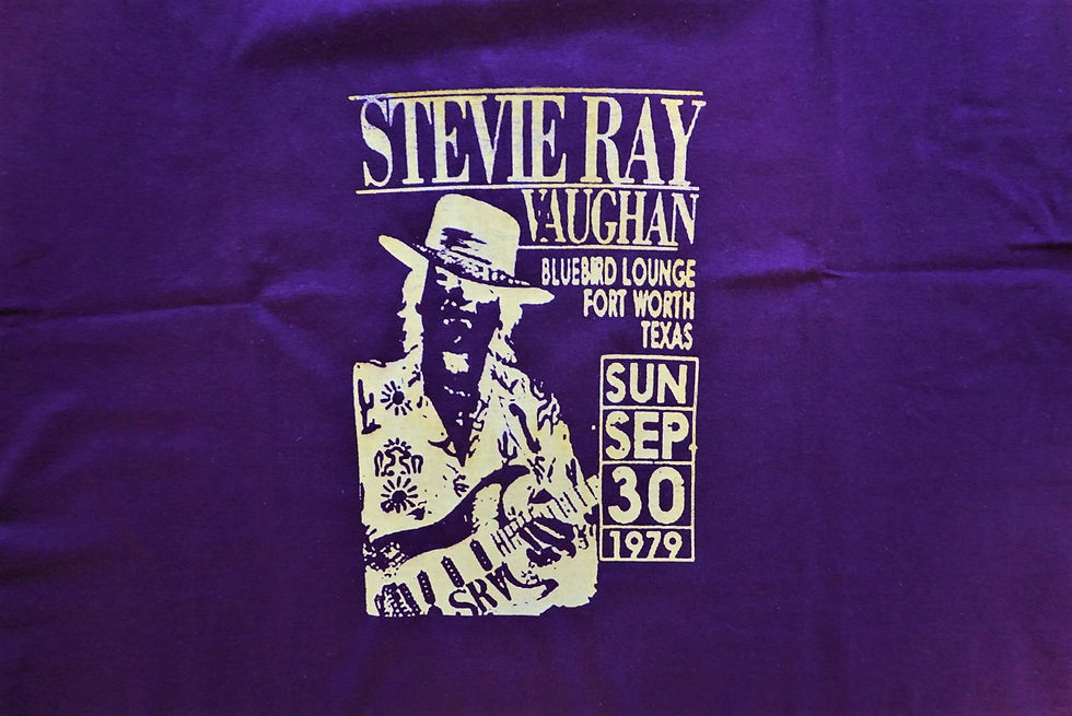 Thumbnail: STEVIE RAY VAUGHAN SRV - Bluebird flyer '79