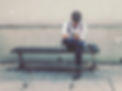 Hipster Man Smoking