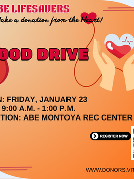 PSA 1/6/2025 - Give the Gift of Life – Join Our Blood Drive