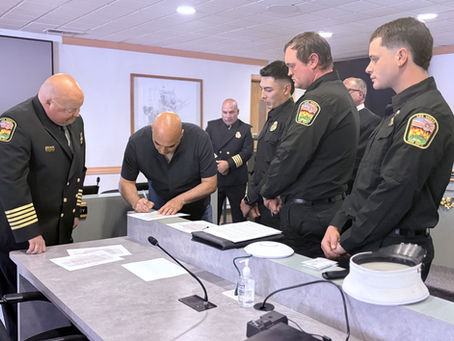 PSA 5/23/2025: Las Vegas Fire Department Holds Badge Pinning Ceremony for Three New Firefighters