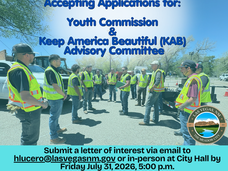 PSA 7/14/2026 5:00 p.m.: Mayor Romero Recommends, City Council Establishes Youth Commission and KAB Committee