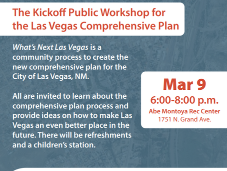 PSA 2/26/2026: City of Las Vegas to Host Public Workshop on Communitywide Plan