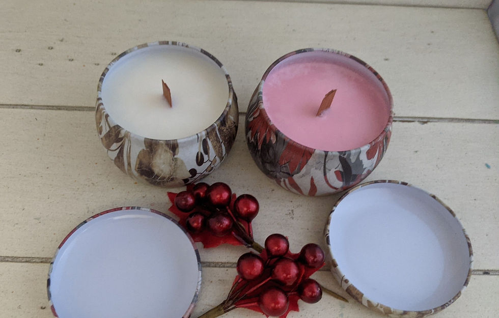 Thumbnail: Organic Soy Coco Wooden Wick Candles