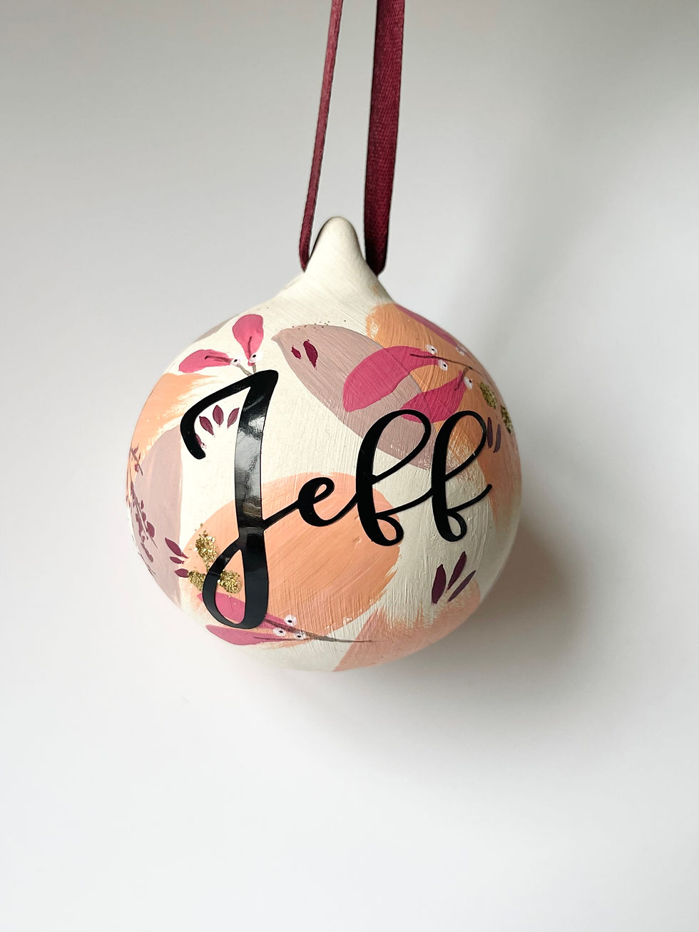 Thumbnail: Personalised 2024 Ceramic Bauble