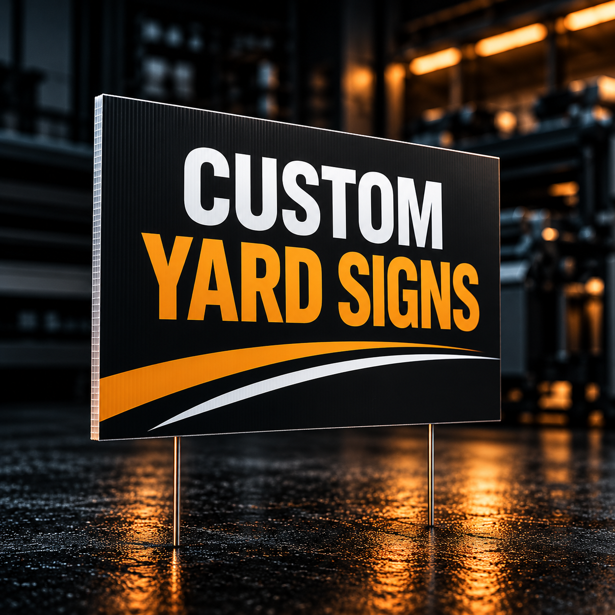 10mm Coroplast Yard Signs