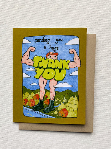 card - huge thank you | Allison McKeen