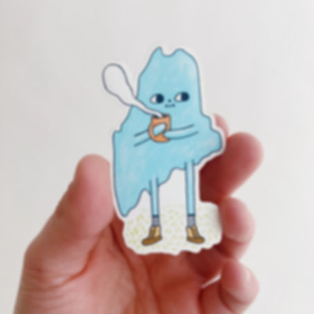 Cozy Maine Sticker