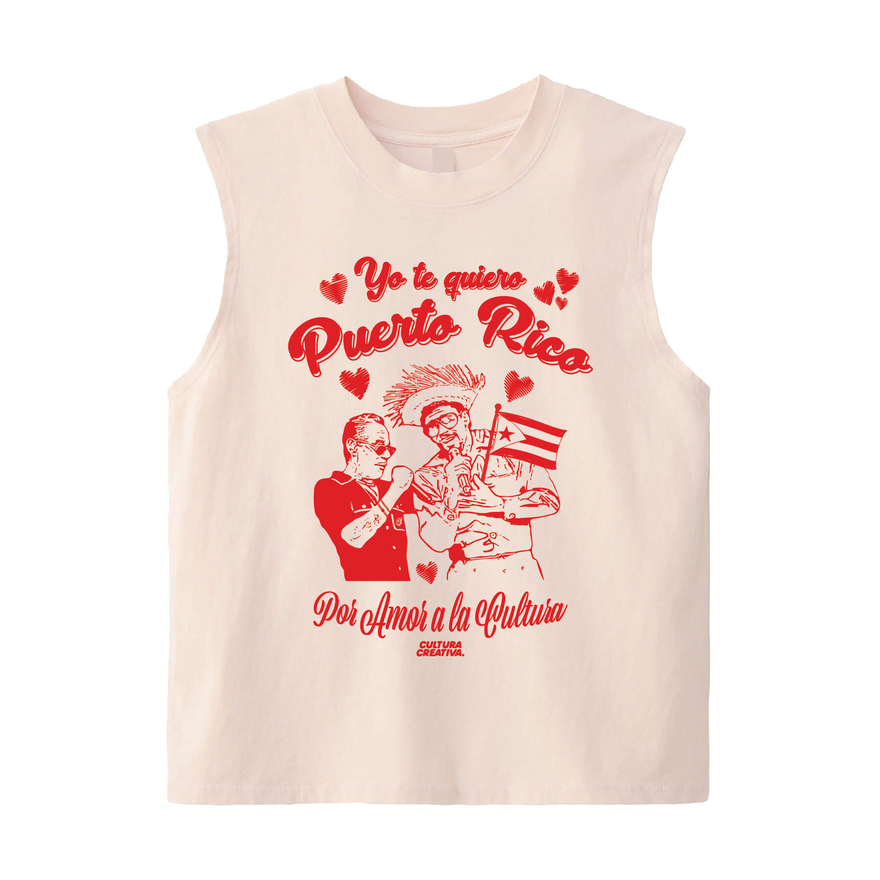 Yo Te Quiero PR Muscle Tank
