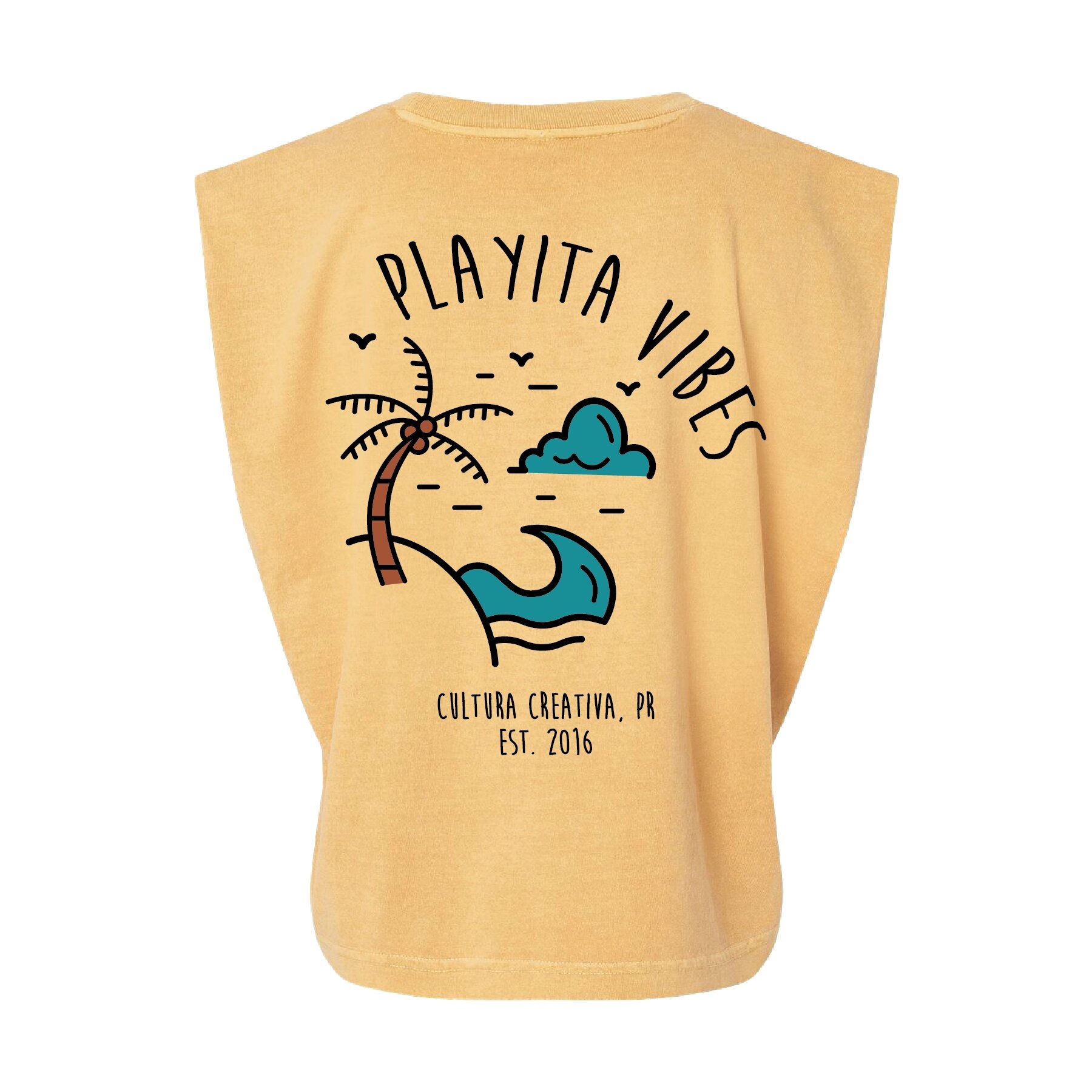 Playita Vibes (Heavyweight Muscle Tee)