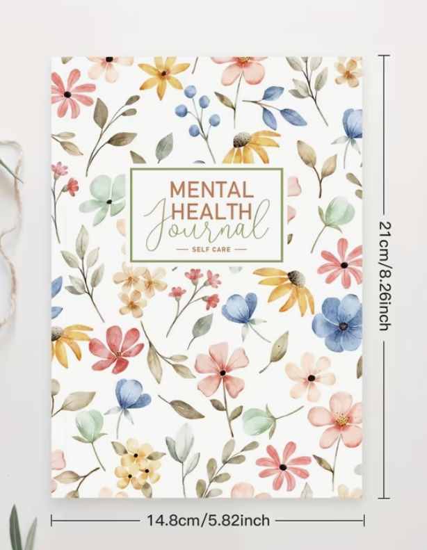 Thumbnail: Pretty Floral Mental Health Self Care Journal 🌸