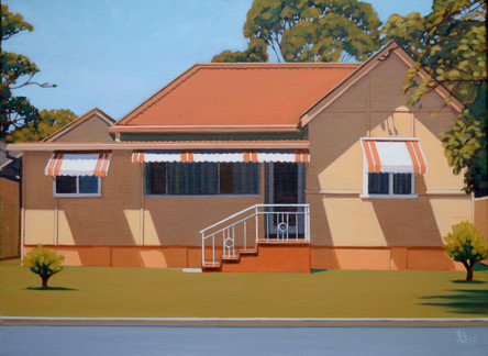 SOLD - Orange Stripes