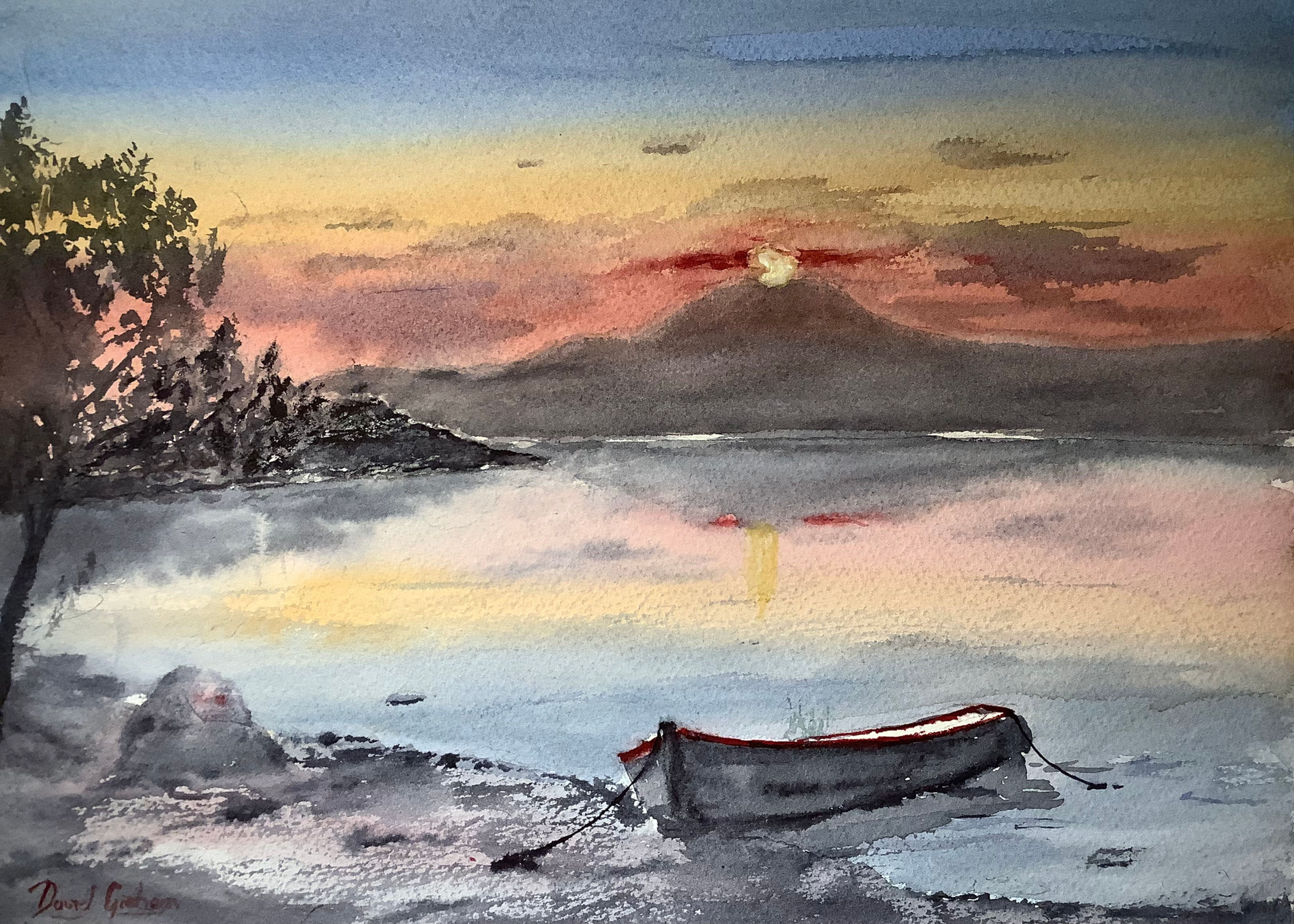 Sunset in the Lake District