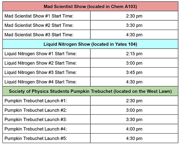 Halloween Show 2025 Show Times.png