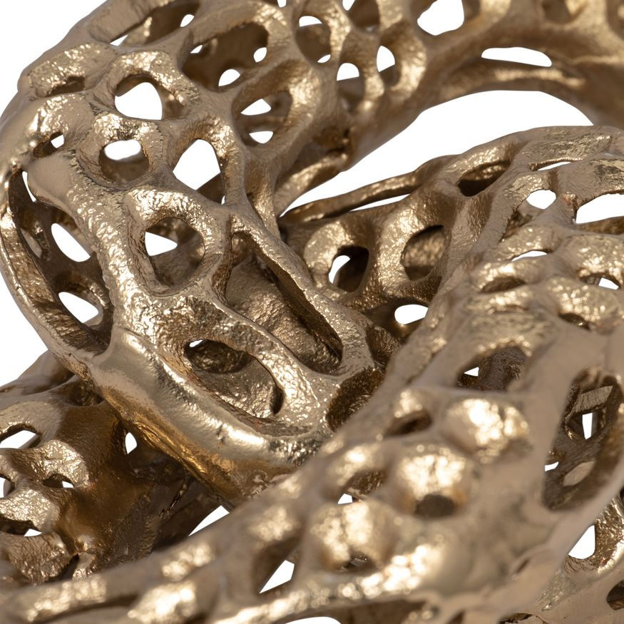 Thumbnail: Metal, 12" 2-linked Chains, Gold