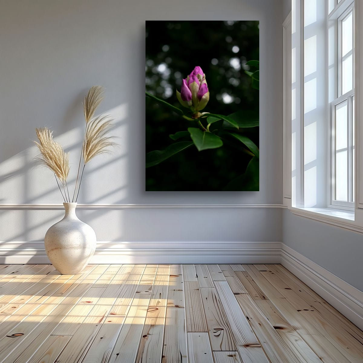 Floating bloom flower photography