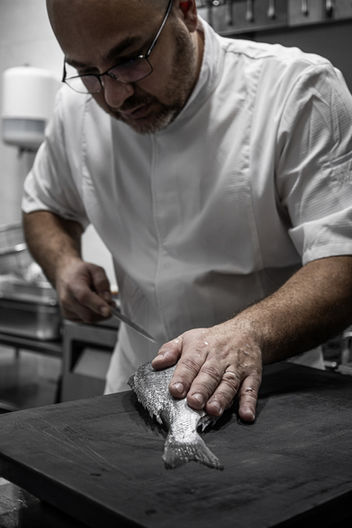 Découpe dorade royale