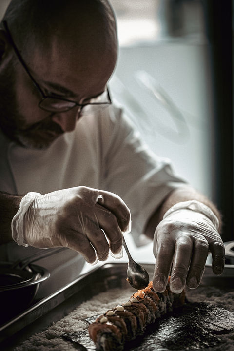 Préparation d'un roll