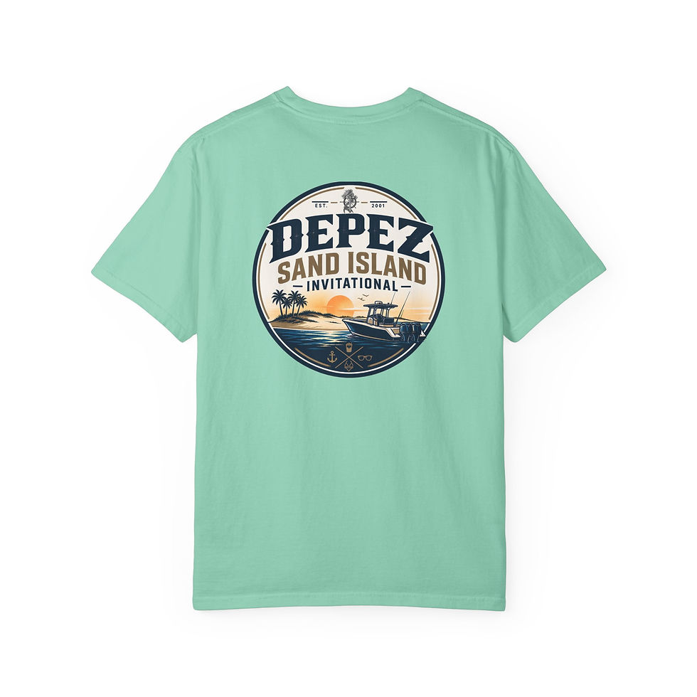Thumbnail: Sand Island Comfort Colors Short Sleeve Tee