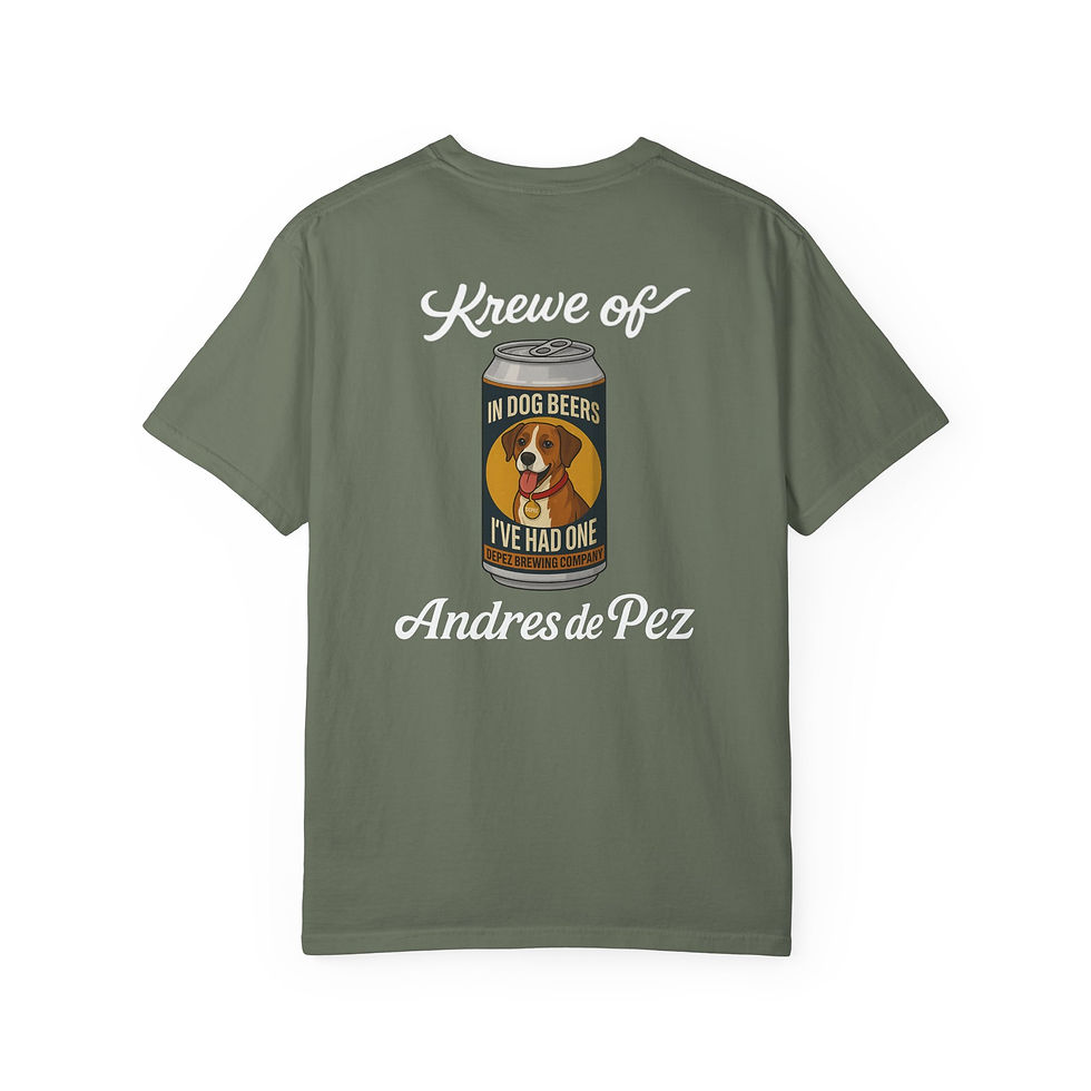 Thumbnail: Dog Beers 2025 Comfort Colors Short Sleeve Tee 