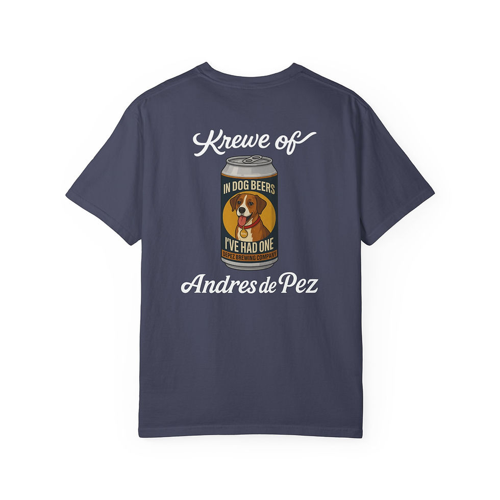 Thumbnail: Dog Beers Comfort Colors Short Sleeve Tee 