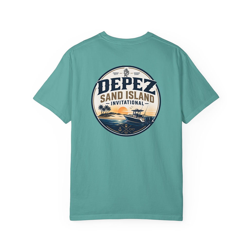 Thumbnail: Sand Island Comfort Colors Short Sleeve Tee