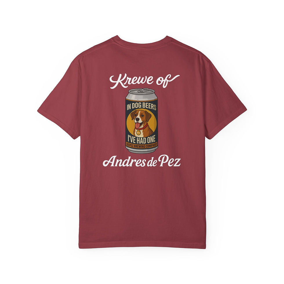 Thumbnail: Dog Beers Comfort Colors Short Sleeve Tee 