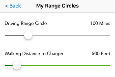 EVHotels App - Find Hotels within Customized Walking Distance of Public Electric Car Charger