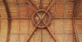Eglise du Pré d'Auge, Voûte en berceau ogival Photo © M. Tribehoiu