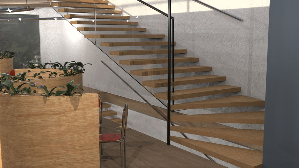 Second Floor Stairs