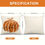 Thumbnail: Vintage Style Fall Pillow Covers 18x18 Inch - Autumn Orange White