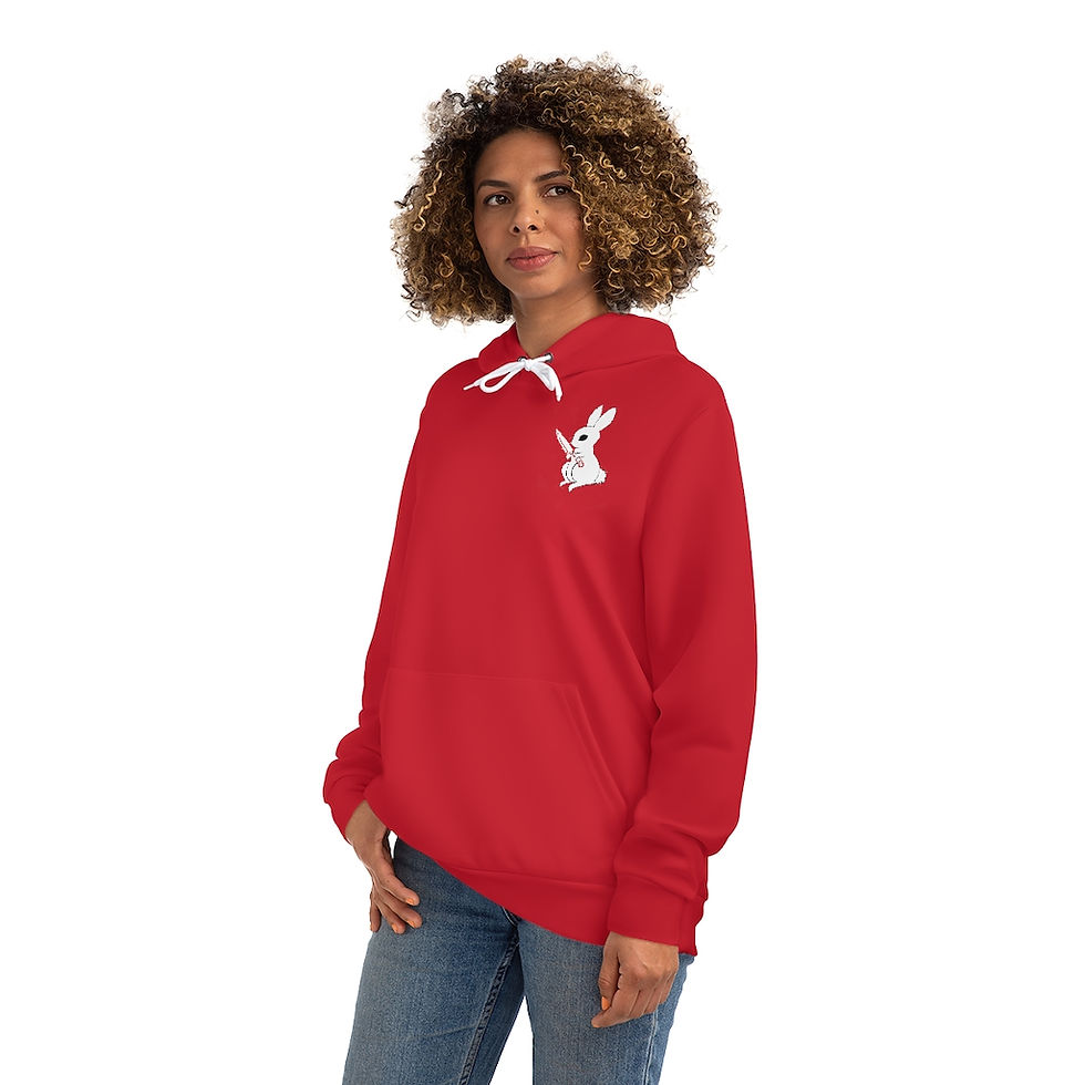 Thumbnail: "KILLER BUNS" (Hellish Red) - Custom GalleryGloom Hoodie