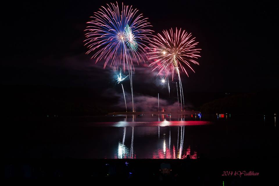 Fireworks on the Lake