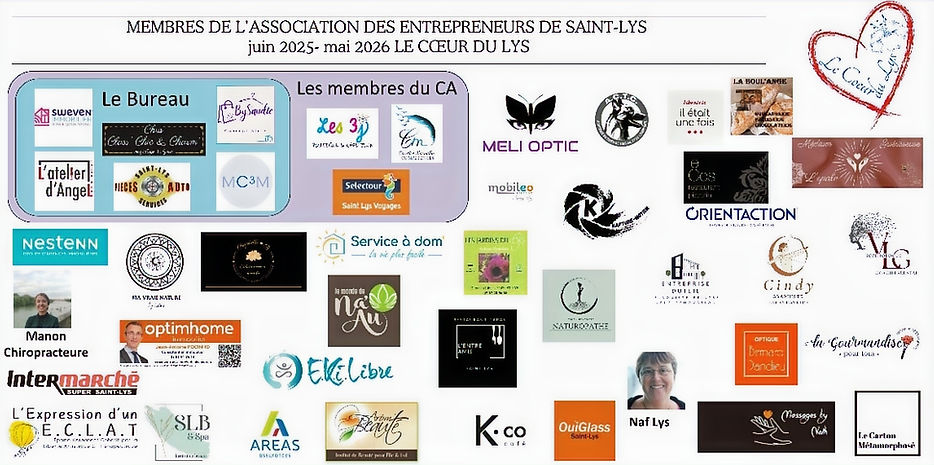 logos membre association des commercants