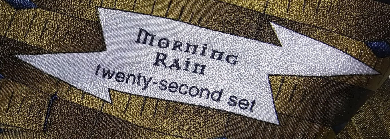 Grateful Dead Neckwear - Men's Silk Tie - Morning Rain -