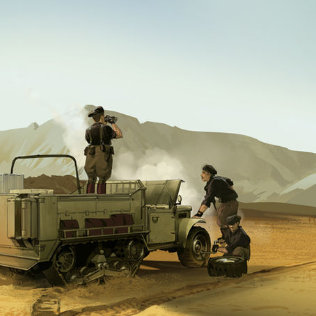 Italians in the Libyan Desert