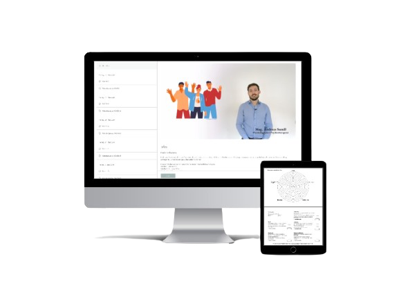 Logo des Stress und Burnout Online Präventionskurs