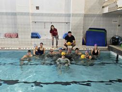 Visita de orgullo: Juan Ignacio García y la riqueza del waterpolo en el Bachillerato