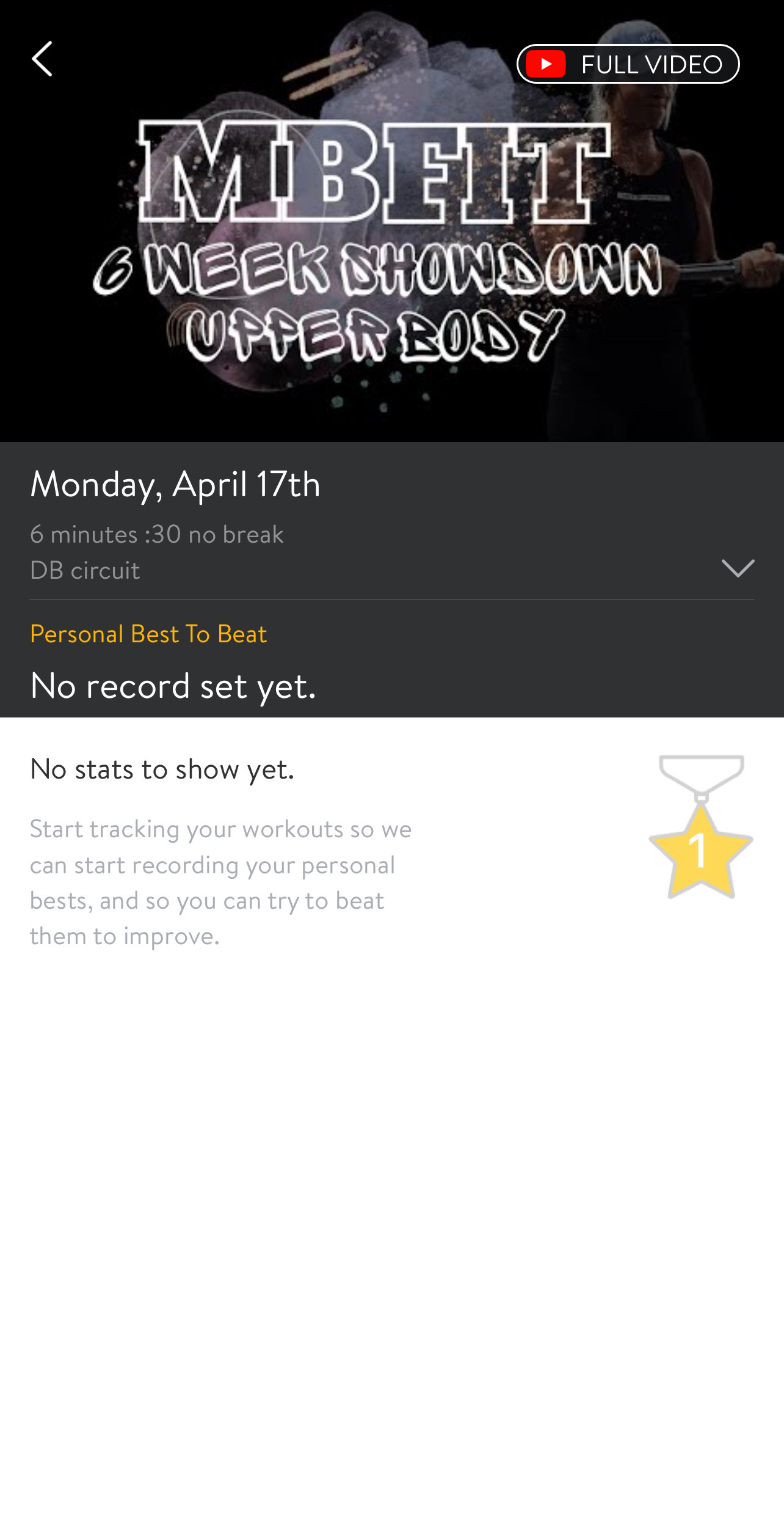 Preivew of MB Fit App.